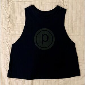 Pure Barre Logo Cropped Tank - Size M
